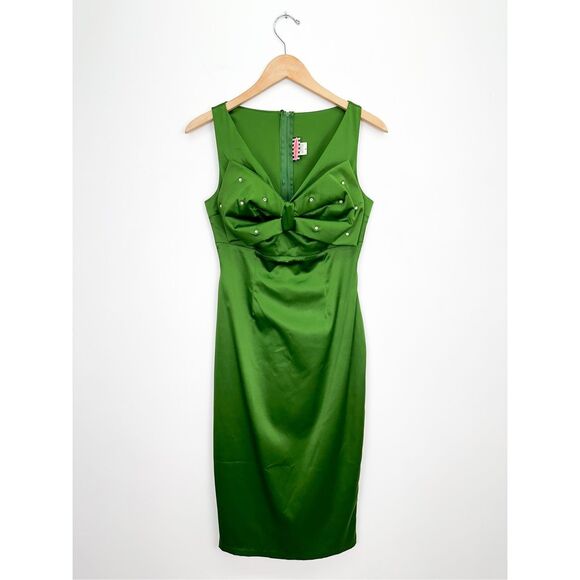 green emerald velvet dress Unique Vintage Green Velvet Lamar Swing Dress  Suzie's Bombshell Boutique